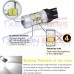 2x T20 7443 14 SMD LED Sidelight DRL CANBUS VAUXHALL CORSA ASTRA INSIGNIA